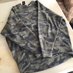 Express Camo Sweatshirt